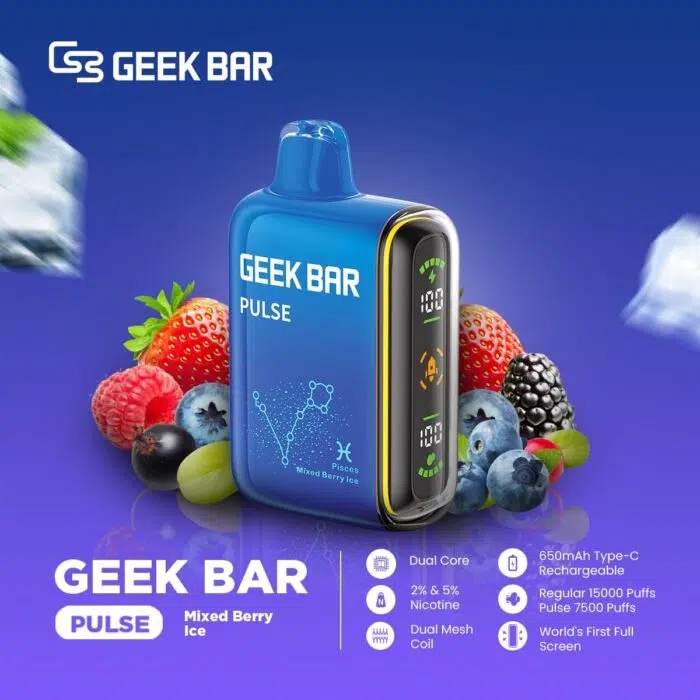 GEEK BAR PULSE 15000 PUFFS DISPOSABLE VAPE