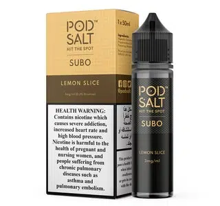 POD SALT SUBO LEMON SLICE 3MG/ML-50ML