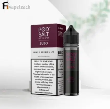 POD SALT SUBO MIXED BERRIES ICE 3MG/ML-50ML