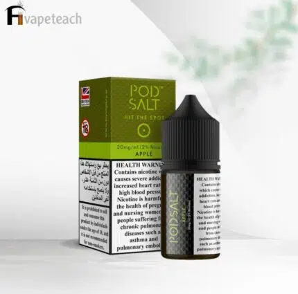 POD SALT APPLE 30ML NICOTINE SALT E-LIQUID (UAE) - 20MG