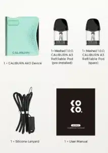 Uwell Caliburn AK3 Pod Kit