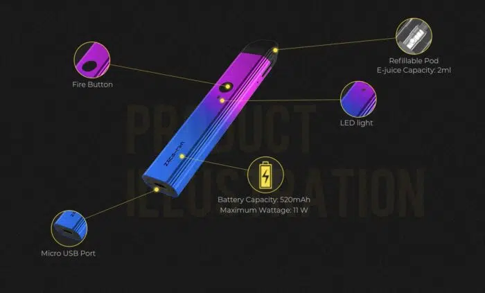 Uwell Caliburn 11w Pod Kit