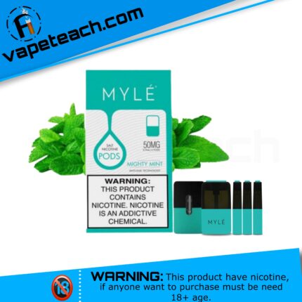 Myle-v4-mighty-mint-flavors-vape-Dubai