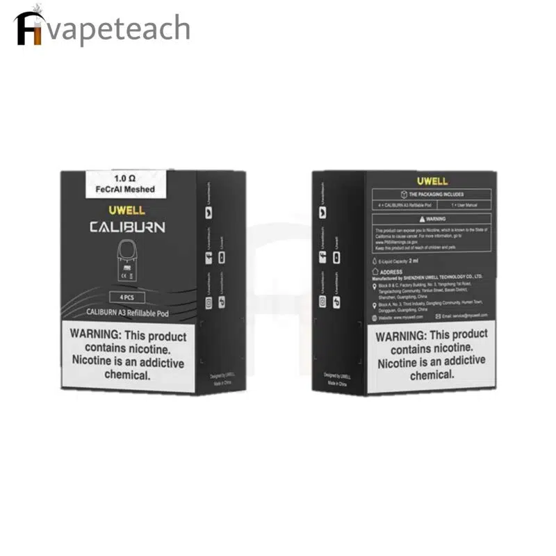 Uwell-caliburn-a3-refilleable-empty-pod-cartridge