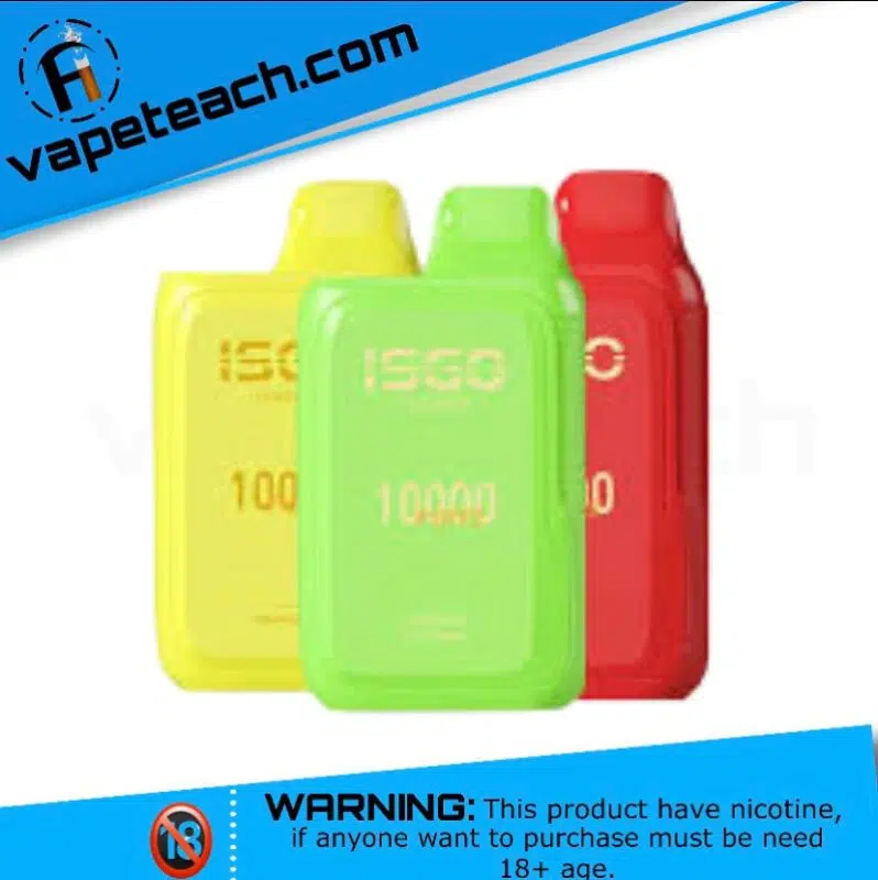 ISGO BAR 10,000 PUFFS DISPOSABLE VAPE