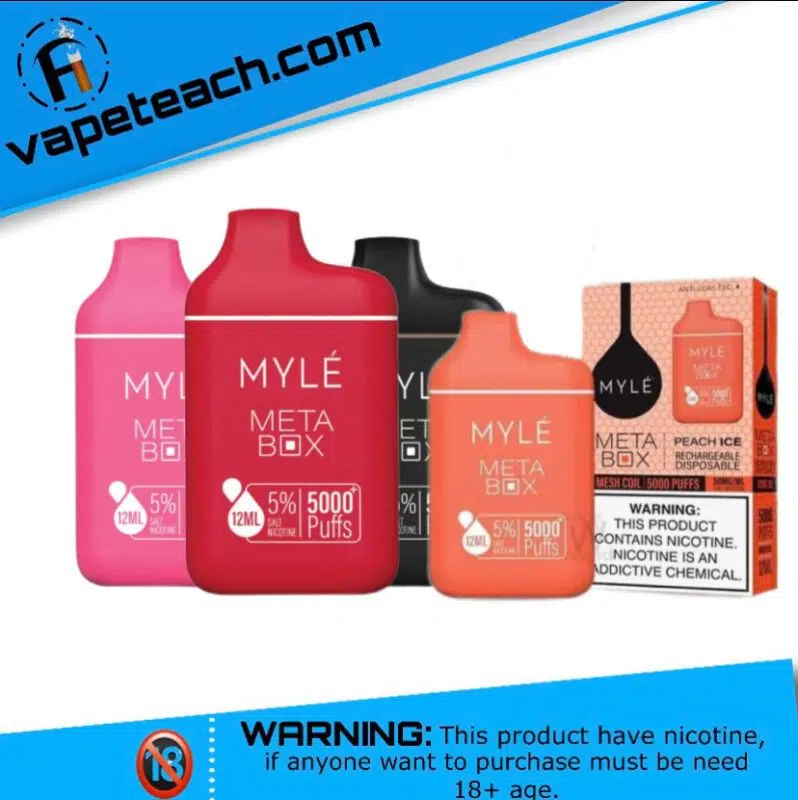 Myle Meta Box 5000 Puffs Disposable Vape