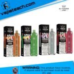 Al Fakher Crown Bar Crystal V2 12000 Puffs Disposable Vape in Dubai UAE 