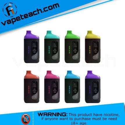 BLVK Bar 20000 Puffs 50mg Nicotine Disposable Vape in Dubai, UAE