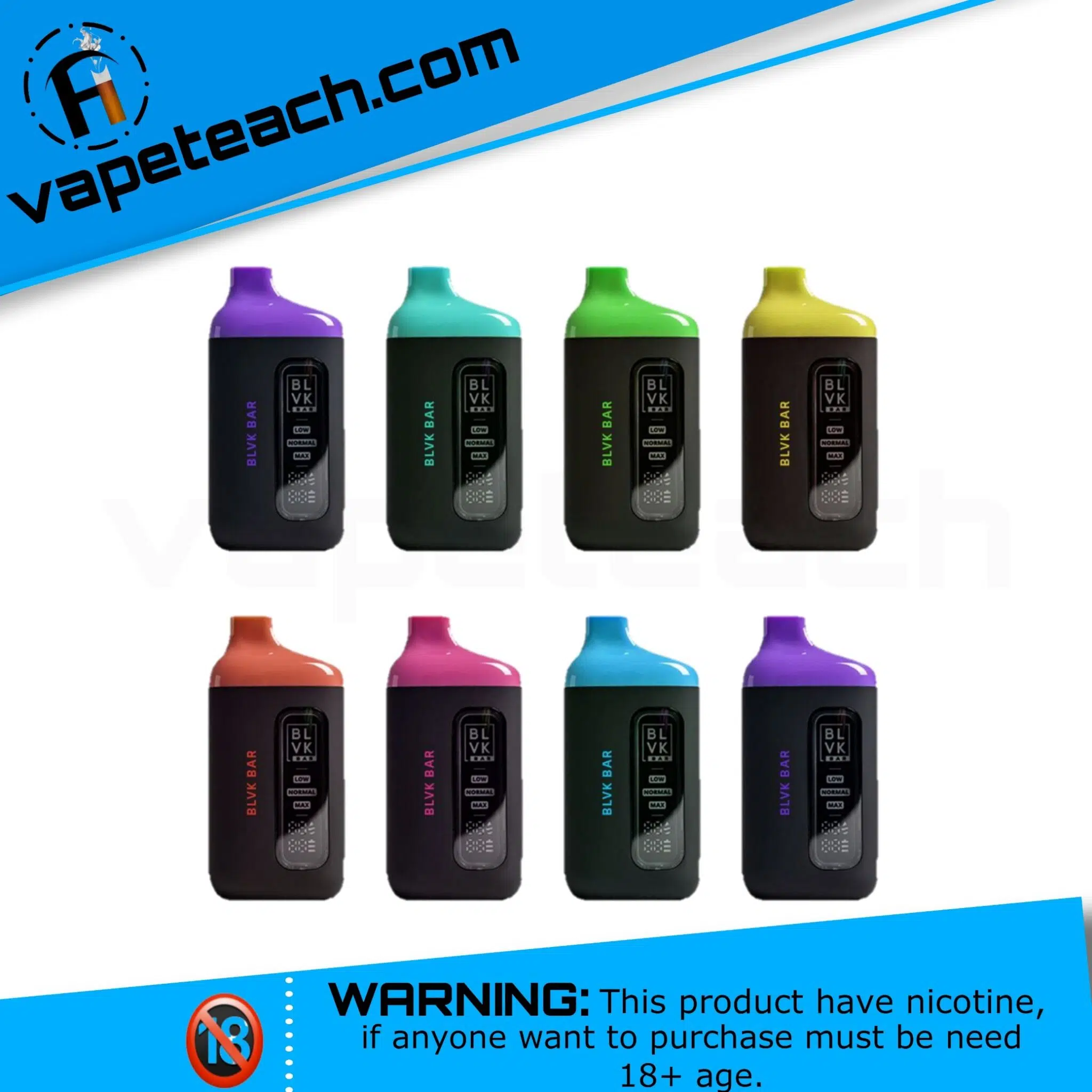 BLVK-Bar-20000-Puffs-50mg-Nicotine-Disposable-Vape-Dubai BLVK Bar 20000 Puffs 50mg Nicotine Disposable Vape in Dubai, UAE