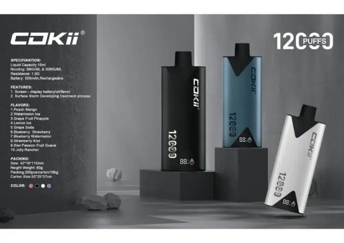 Cokii 12000 Puffs Disposable Vape