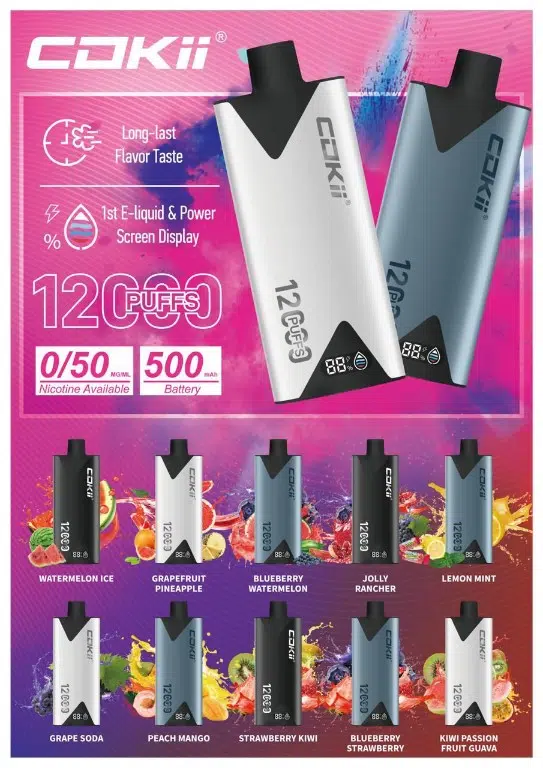 Cokii 12000 Puffs Disposable Vape