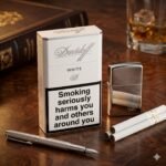 Davidoff White cigarette premium tobacco in Dubai, UAE