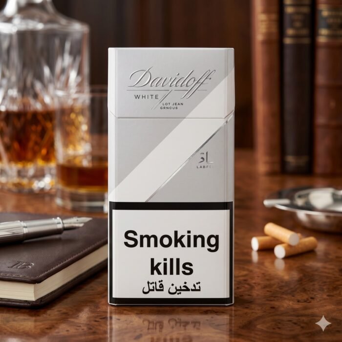 Davidoff White Slims cigarette premium tobacco in Dubai, UAE