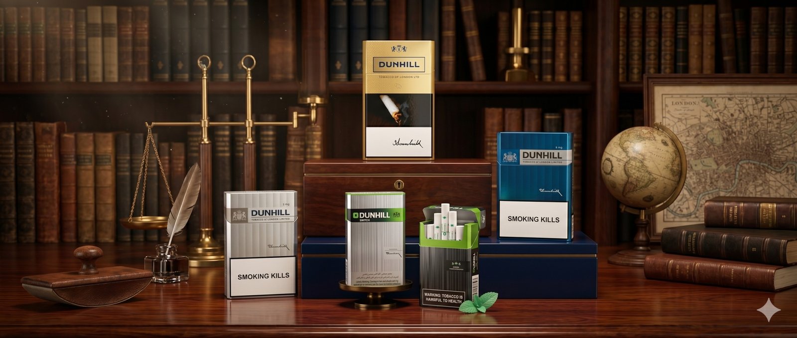 Dunhill Cigarettes Premium Tobacco Blend