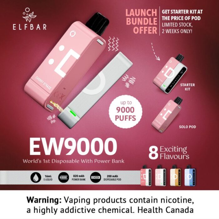 Elf Bar EW9000 Puffs Disposable Vape