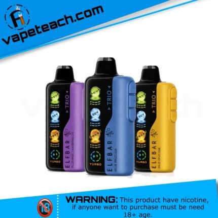 Elfbar TRIO 40000 Puffs 50mg(5%) Disposable Vape