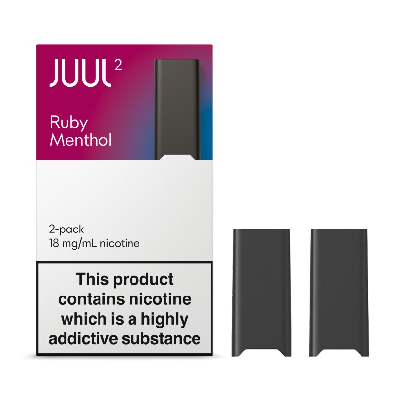 Juul 2 Ruby Menthol Pods 18mg Nicotine