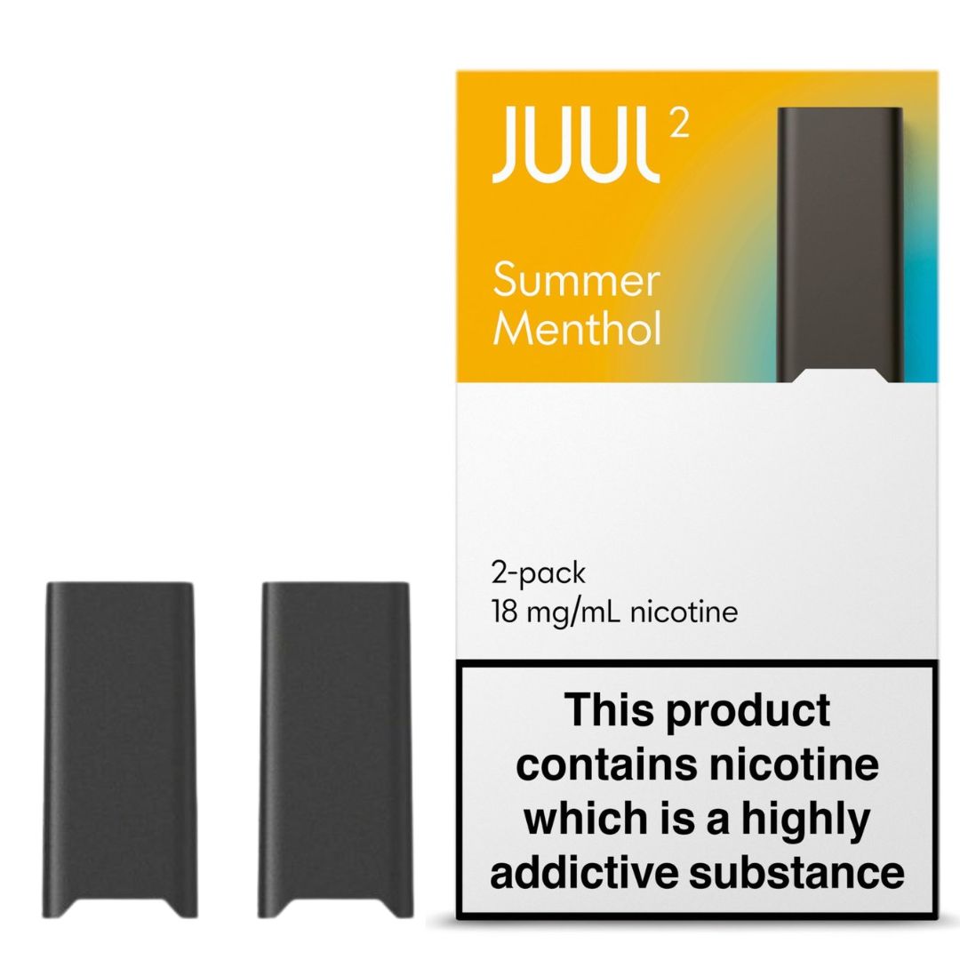 JUUL2 Summer Menthol pods 18mg nicotine