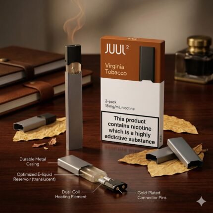 Juul 2 Virginia tobacco pods 18mg