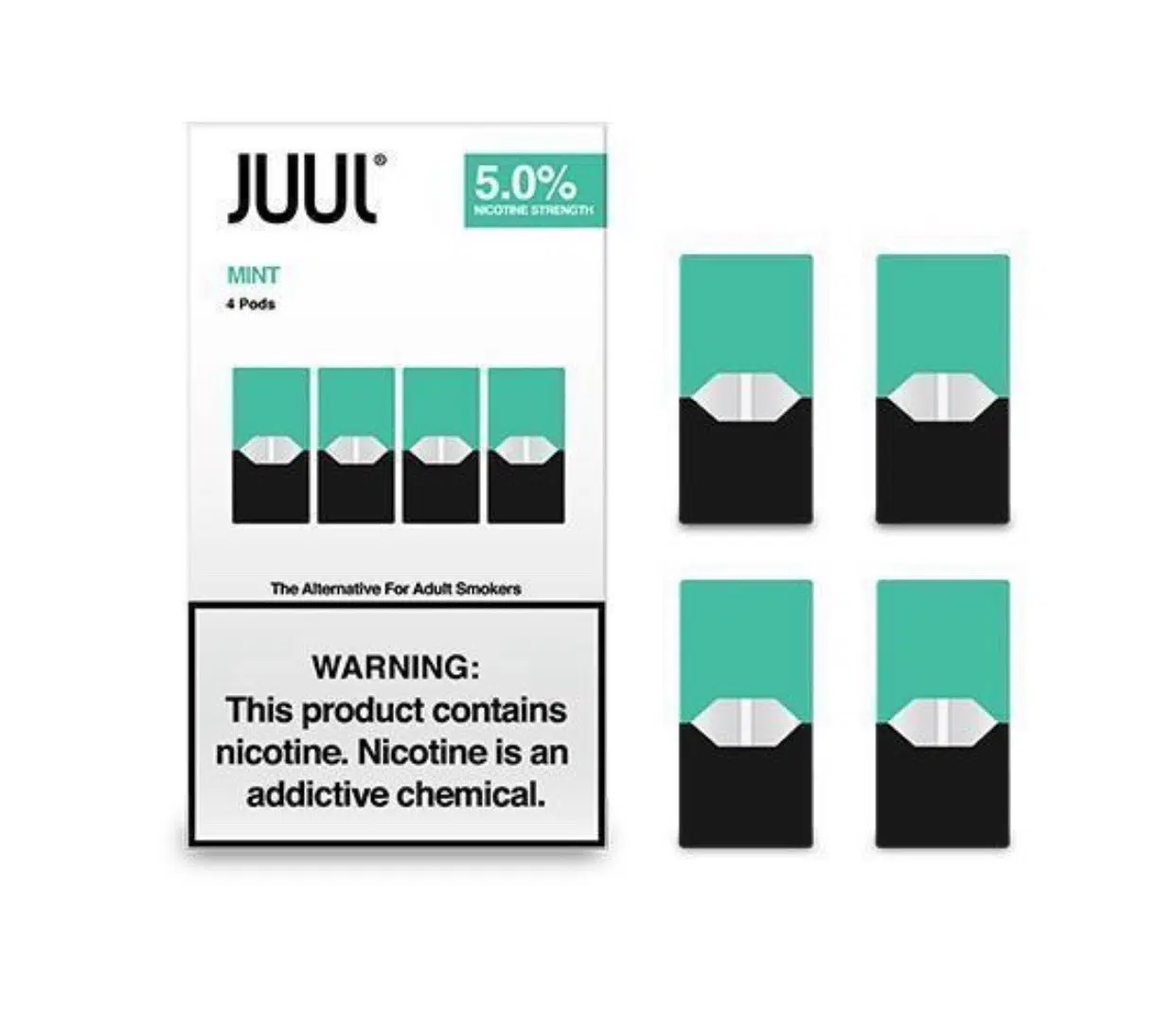Juul Mint Pods 5% Nicotine