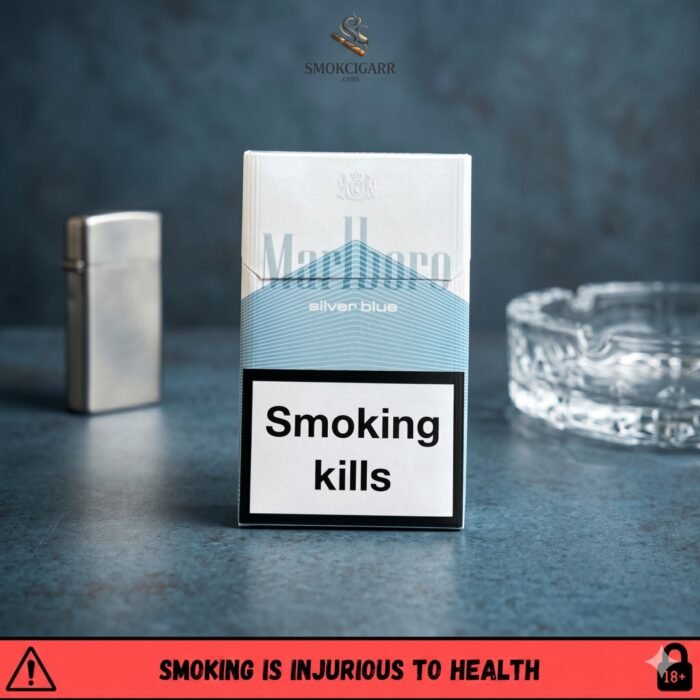Marlboro silver blue cigarettes premium tobacco