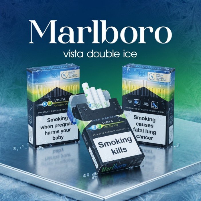 Marlboro Vista Double Ice Cigarettes Dubai UAE | Premium Ice Capsule 