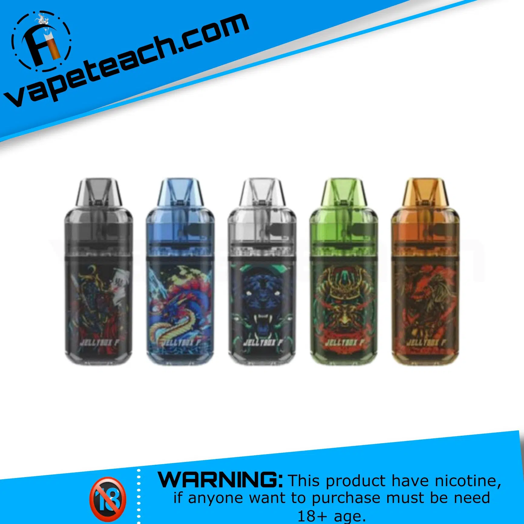 Rincoe Jellybox F Pod System Kit 650mAh