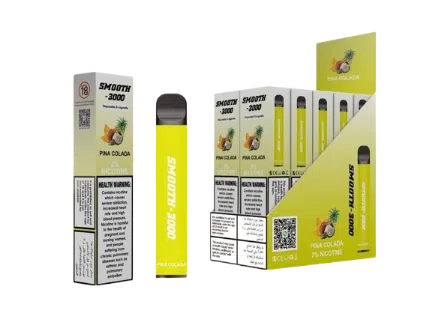 SMOOTH 3000 PUFFS DISPOSABLE VAPE 20MG 2%