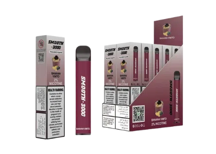 SMOOTH 3000 PUFFS DISPOSABLE VAPE 20MG 2%
