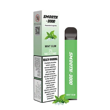 SMOOTH 3000 PUFFS DISPOSABLE VAPE 20MG 2%