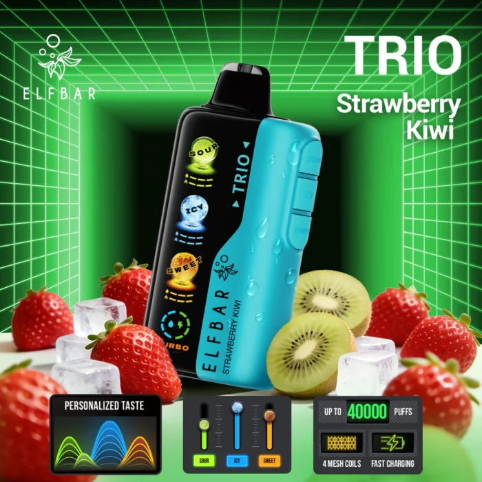 Elfbar TRIO 40000 Puffs 50mg(5%) Disposable Vape