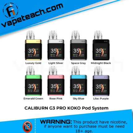 UWELL CALIBURN G3 PRO KOKO 35W Pod System Kit