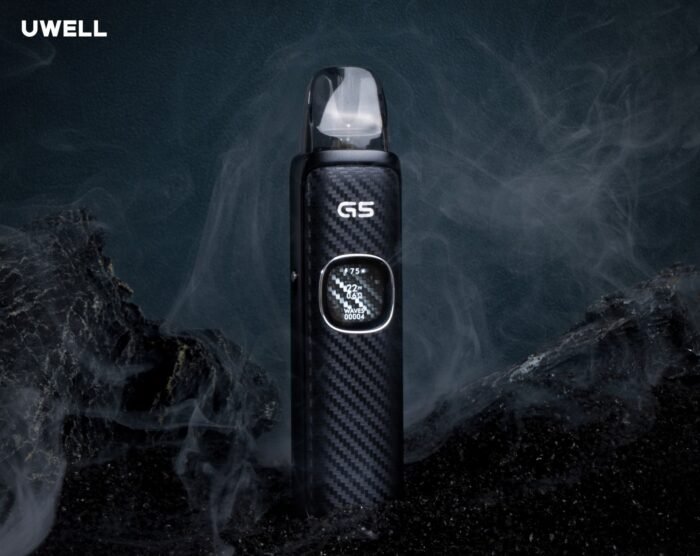 Uwell Caliburn G5 Pod Kit with 1600mAh battery, 35W output