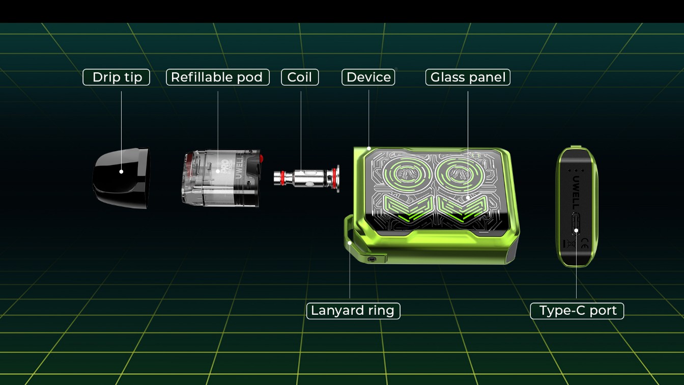 Uwell Caliburn Gk2 Pod System Kit