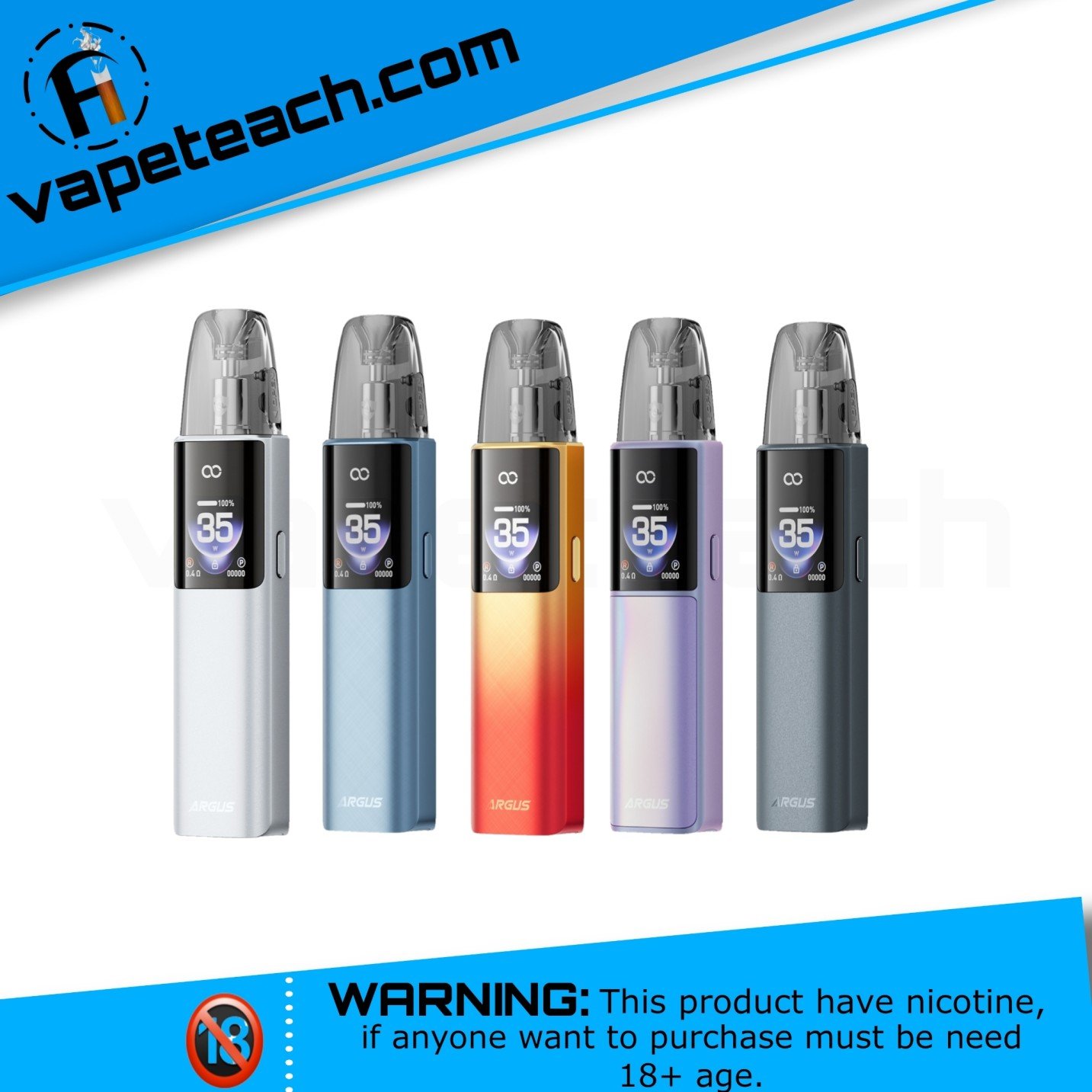 VOOPOO Argus G4 Pod Kit in UAE | 35W, 1650mAh 