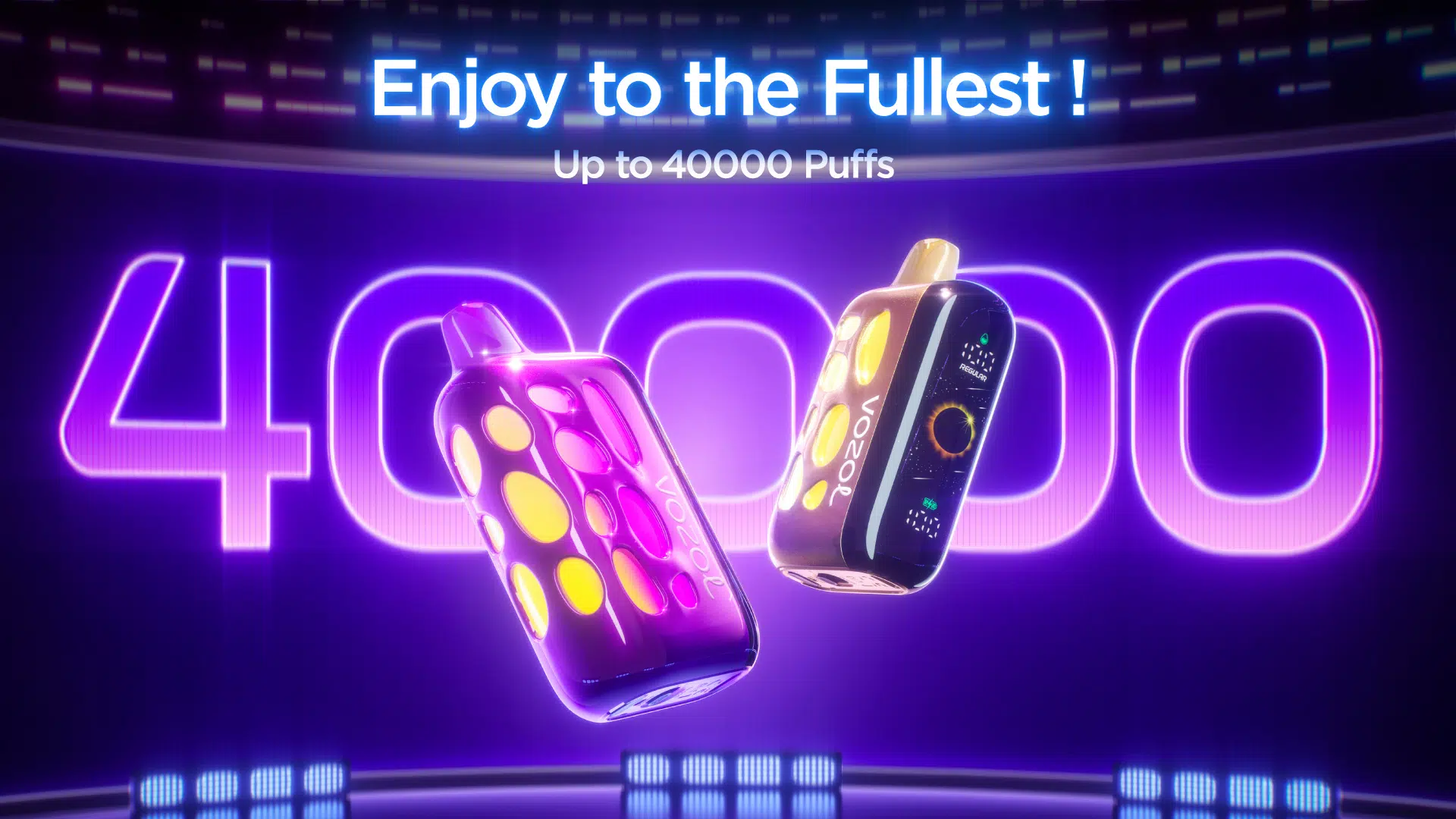 VOZOL Rave 40000 Puffs 50MG Disposable Vape