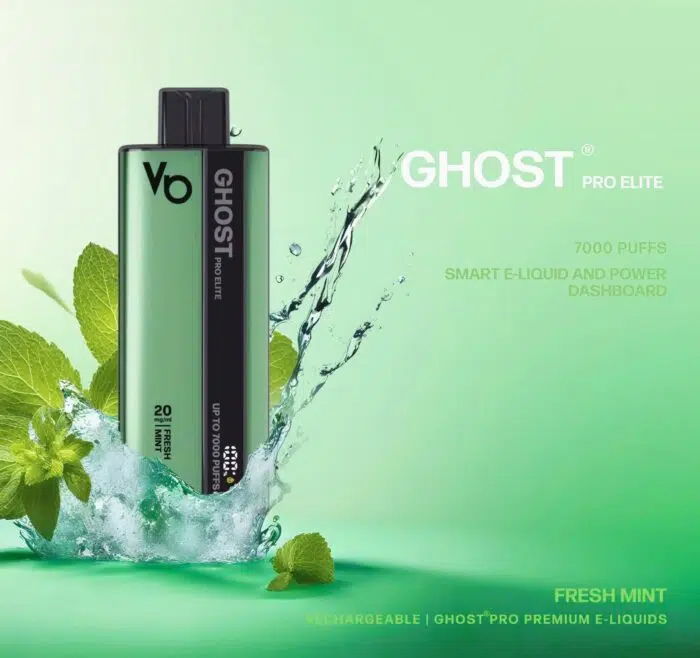 Vapes Bars Ghost Pro Elite 7000 Puffs Disposable Vape