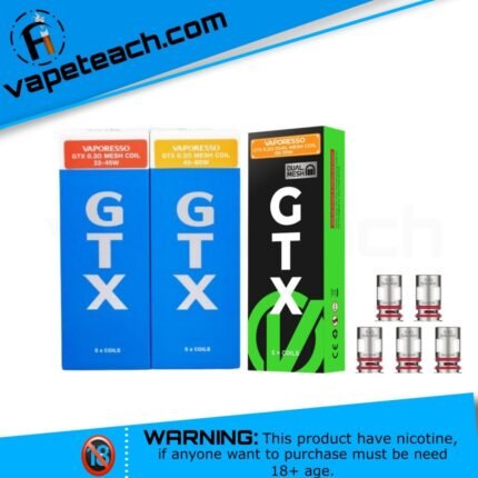 Vaporesso GTX Replacement Coils 5pcs Pack in UAE 