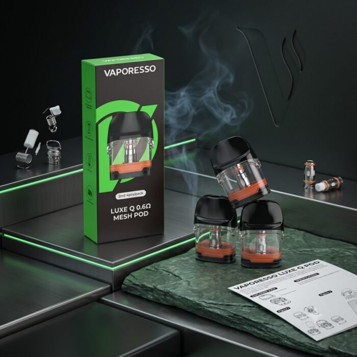 Vaporesso LUXE Q Replacement Pods 4pcs in Dubai, UAE 