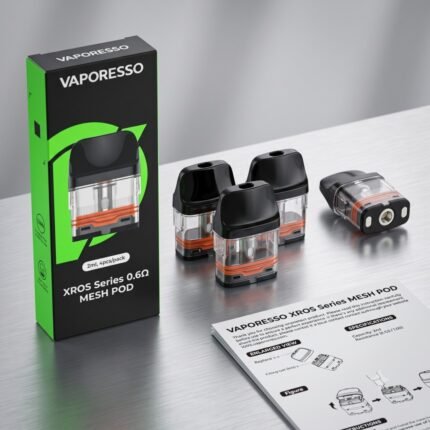 Vaporesso XROS Replacement Pod Cartridge 2ml/3ml – 4pcs Pack in Dubai, UAE 