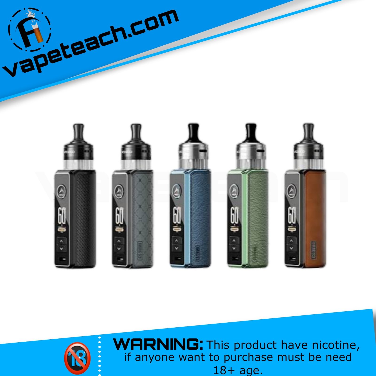 Voopo- Drag-S3-Kit-3000mAh-80W-vape Voopoo Drag S3 Kit | 3000mAh Built-in Battery & 80W