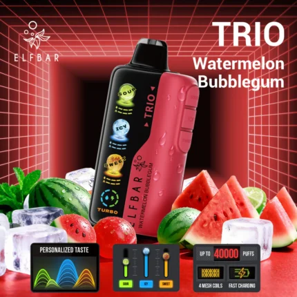 Elfbar TRIO 40000 Puffs 50mg(5%) Disposable Vape