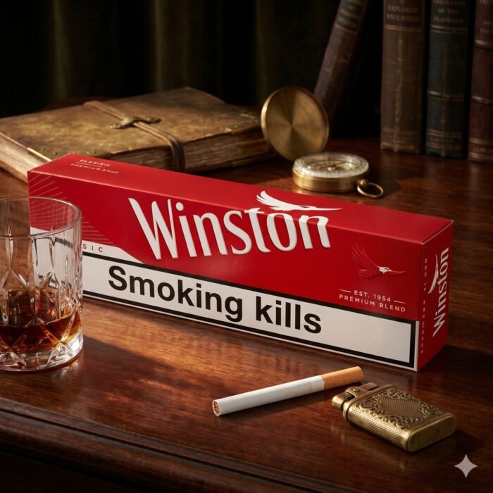 Winston Red Cigarettes Full Flavor Tobacco