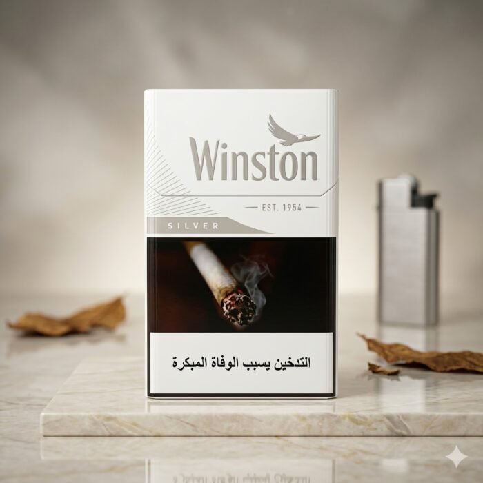 Winston Silver Cigarettes Premium Tobacco in Dubai, UAE