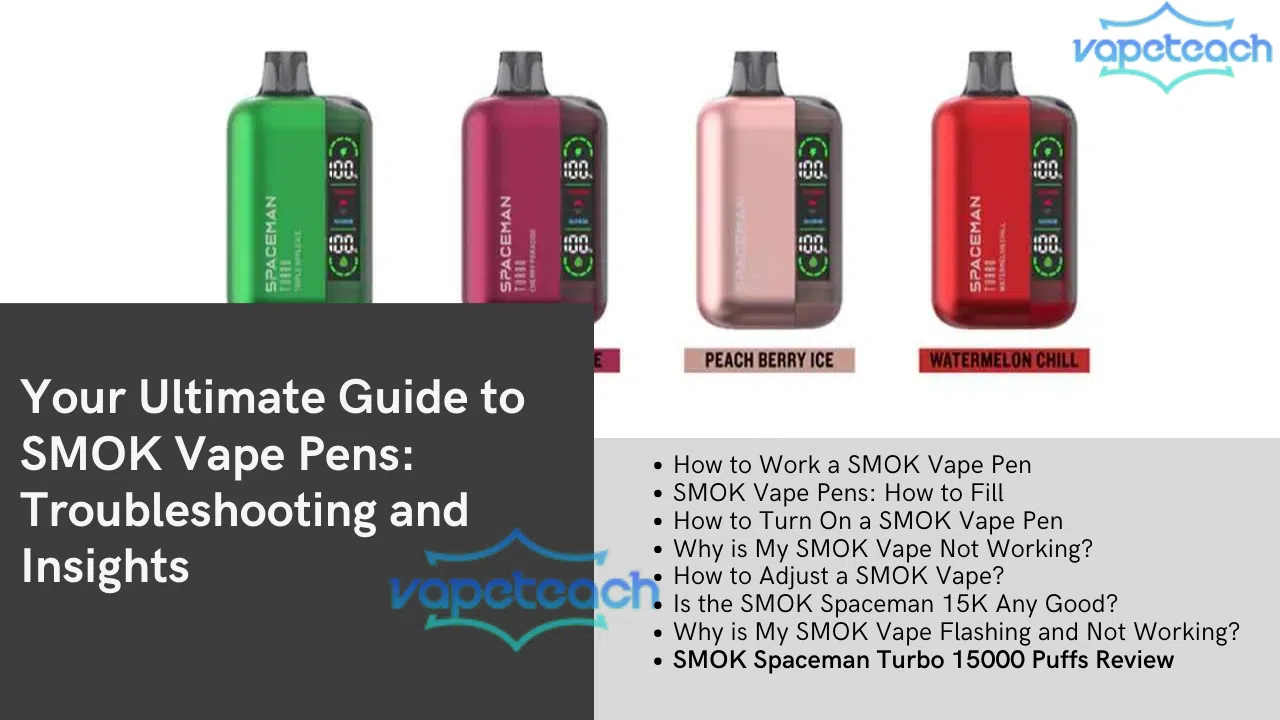 Your Ultimate Guide to SMOK Vape Pens: Troubleshooting and Insights