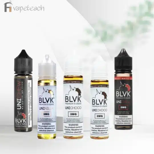 Blvk premium vape juice all flavors