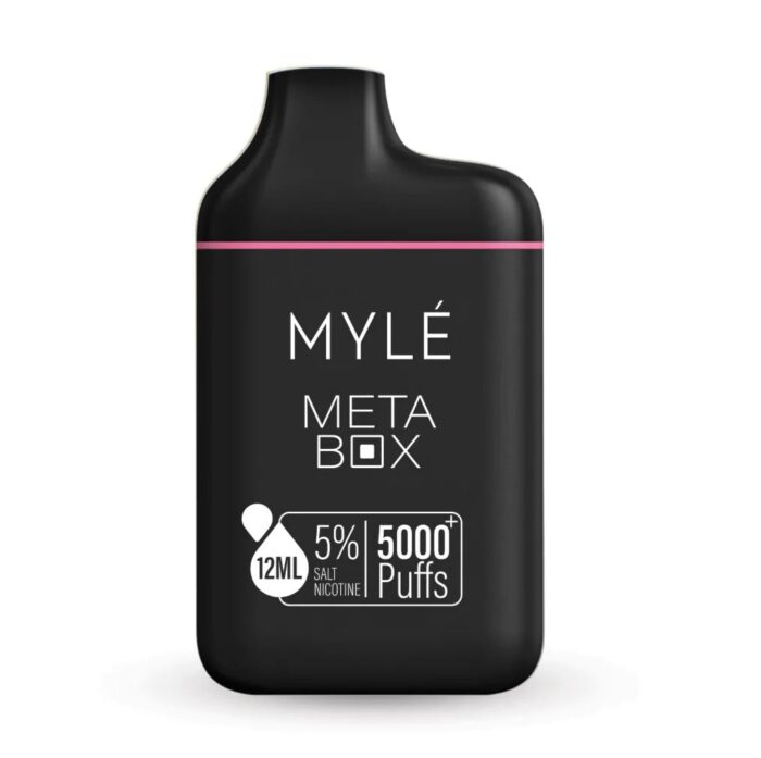 myle meta box 5000 puffs disposable vape