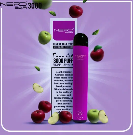 nerd bar 3000puffs disposable vape