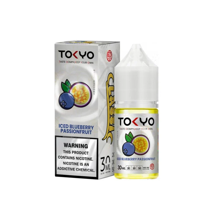 Tokyo Iced Blueberry Passionfruit Salt Nic 30ML