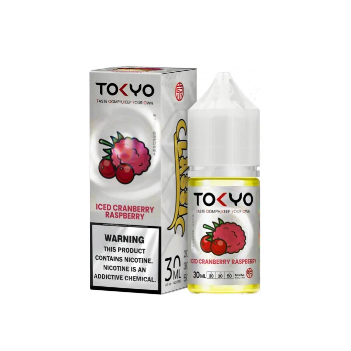 Tokyo Iced Cranberry Raspberry Salt Nic 30ML